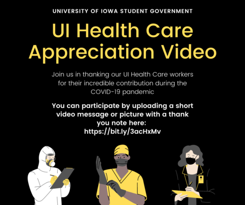 UI Health Care Appreciation Video Flyer