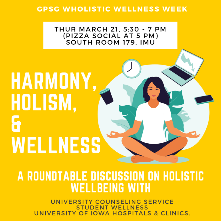 Harmony, Holism, & Wellness: Holistic Wellness Roundtable