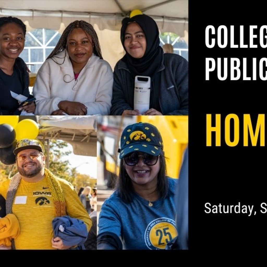 College of Public Health Homecoming Celebration promotional image