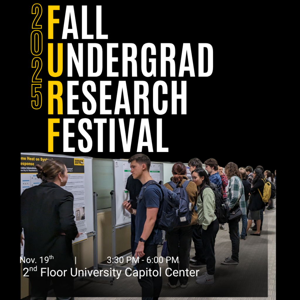 Fall Undergraduate Research Festival promotional image