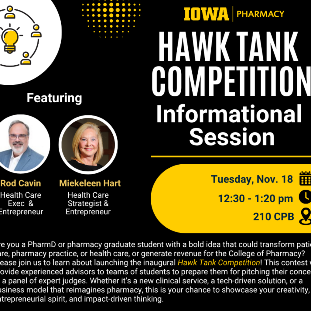 Hawk Tank Competition Informational Session promotional image