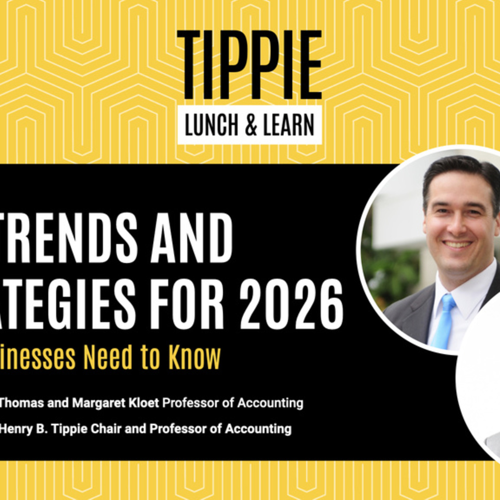 Tippie Lunch & Learn Webinar | Tax Trends & Strategies for 2026: What Businesses Need to Know promotional image