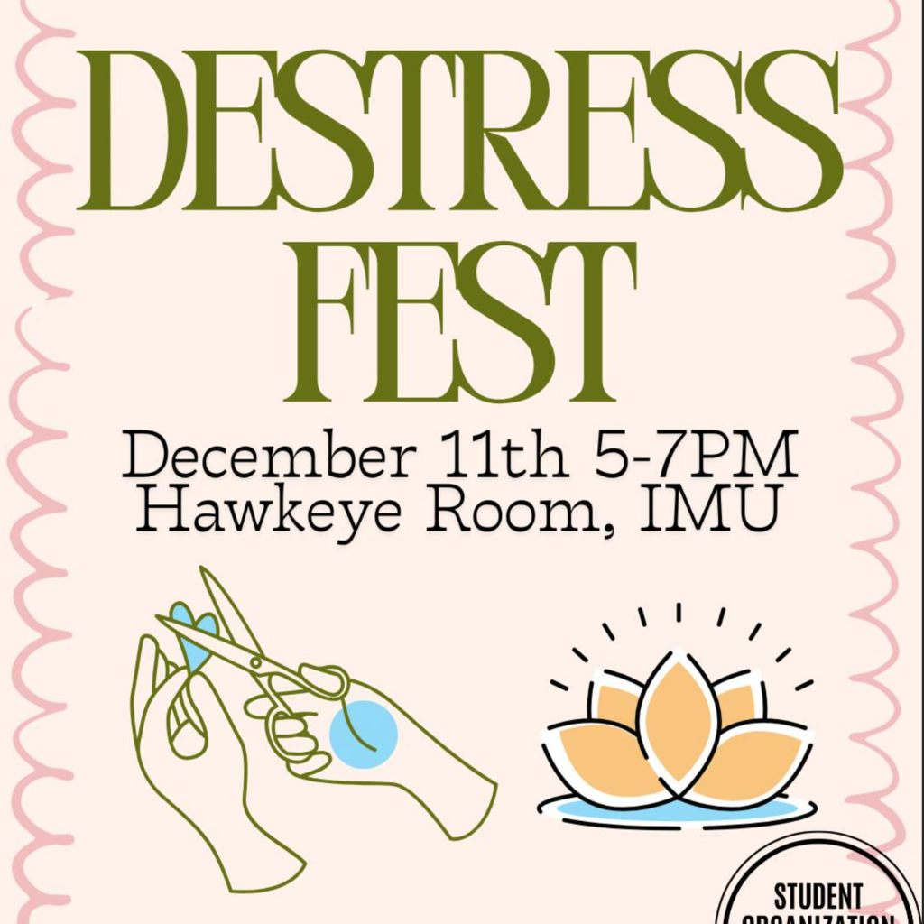 Destress Fest promotional image