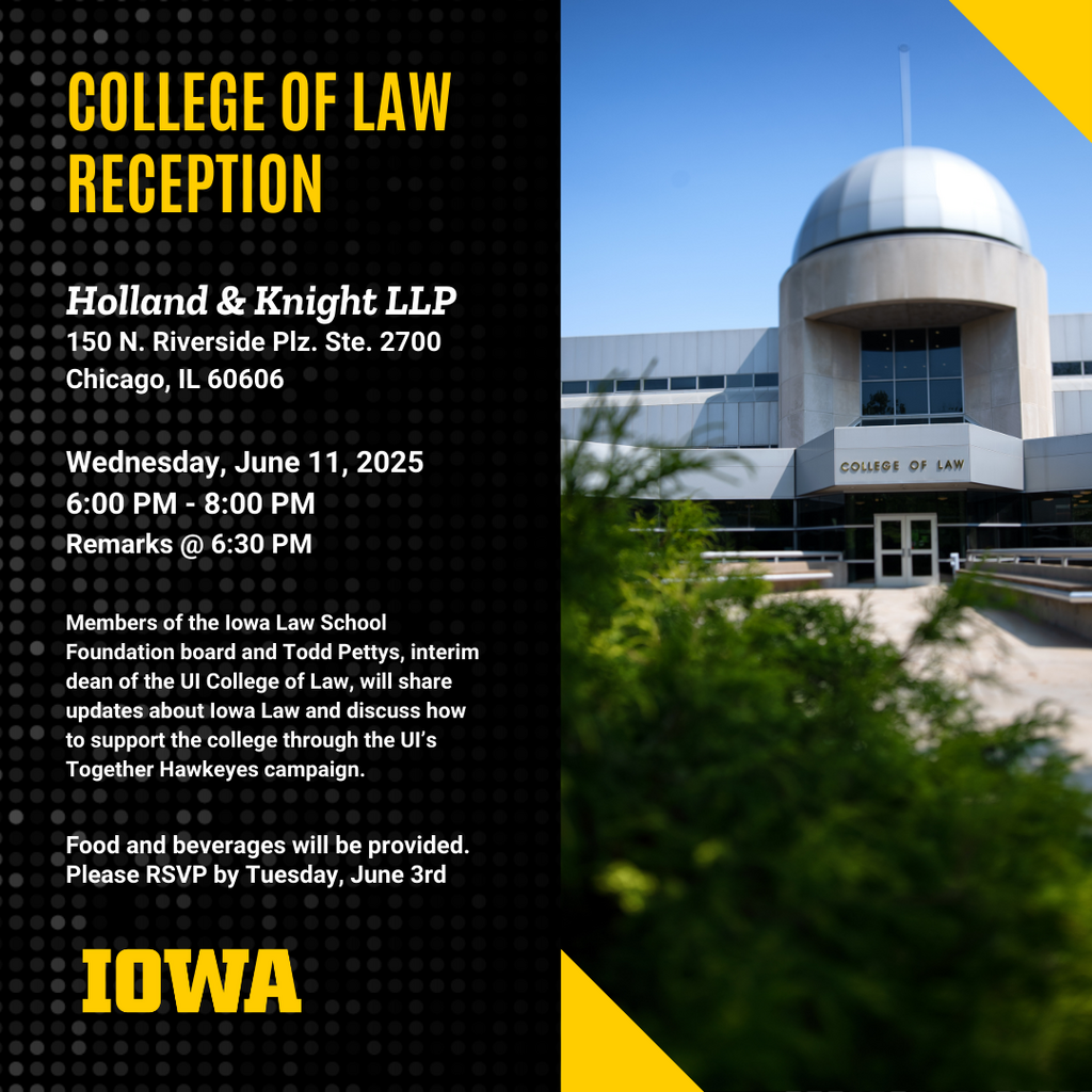 College of Law Alumni Reception - Chicago promotional image