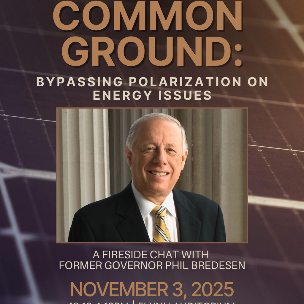 Finding Common Ground: Bypassing Polarization on Energy Issues Fireside Chat promotional image