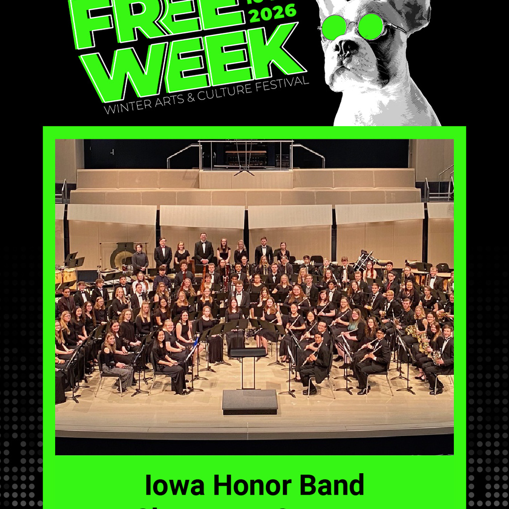 Iowa Honor Band Showcase Concert promotional image
