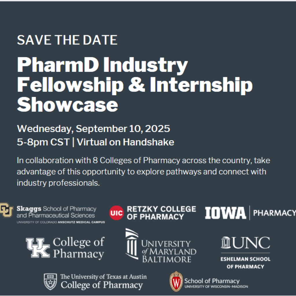 PharmD Industry Fellowship and Internship Showcase promotional image