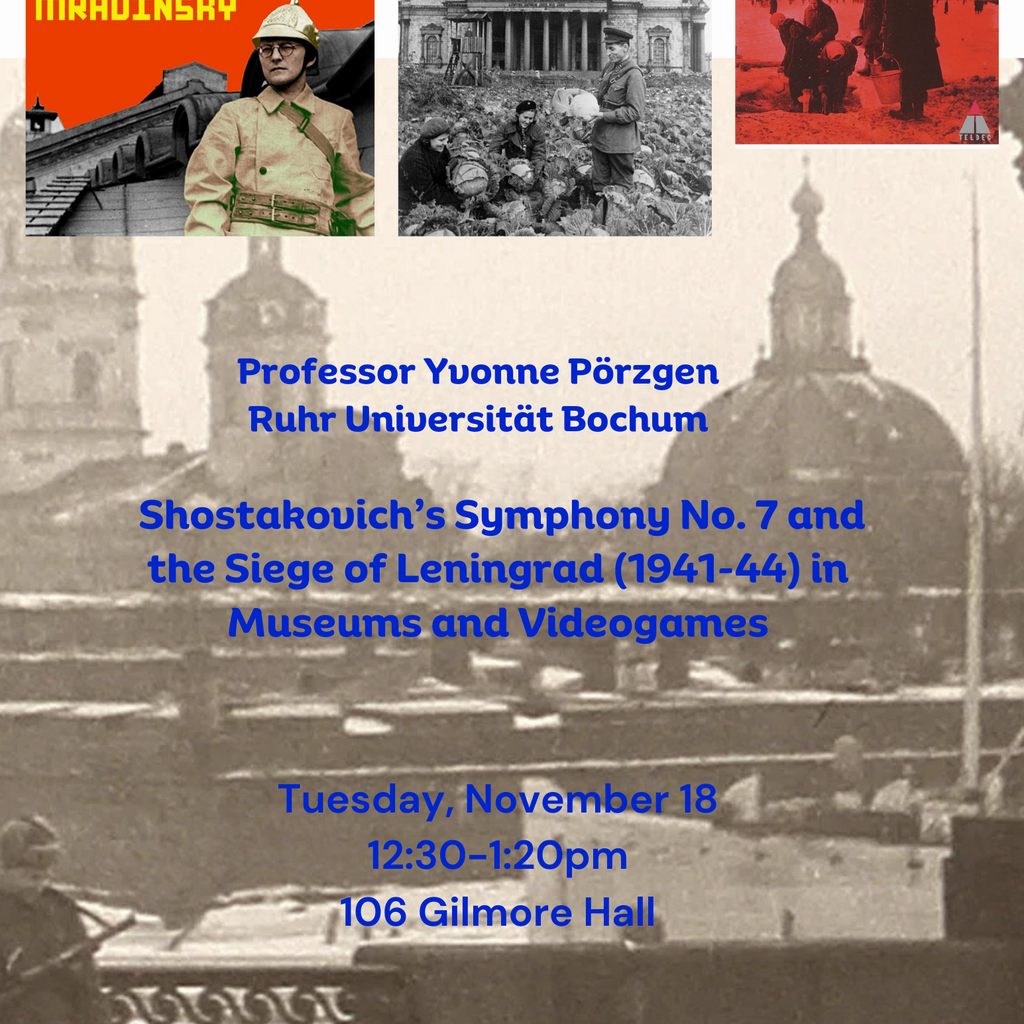 Siege of Leningrad Lecture promotional image