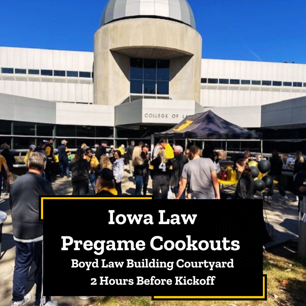 Pregame Cookout at the Boyd Law Building Courtyard promotional image